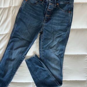 MADEWELL- High Rise Skinny